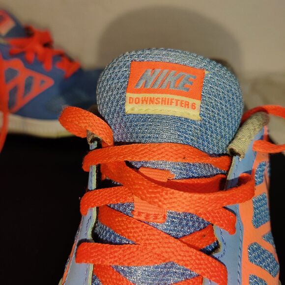 Girls Kids Youth Nike Downshifter 6 Light Blue 2015 DS Sneakers Shoes Size4 - Picture 4 of 16